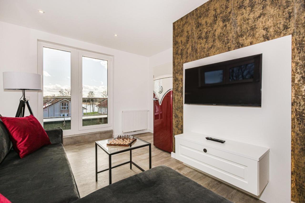 Ferienhaus-See-Sauna-Kamin-Hund Mit E-Ladestation Krakow am See Zewnętrze zdjęcie