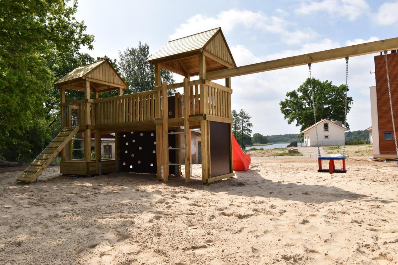 Ferienhaus-See-Sauna-Kamin-Hund Mit E-Ladestation Krakow am See Zewnętrze zdjęcie